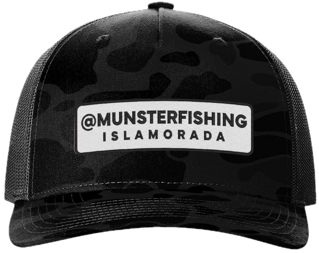 Black Camo Hat