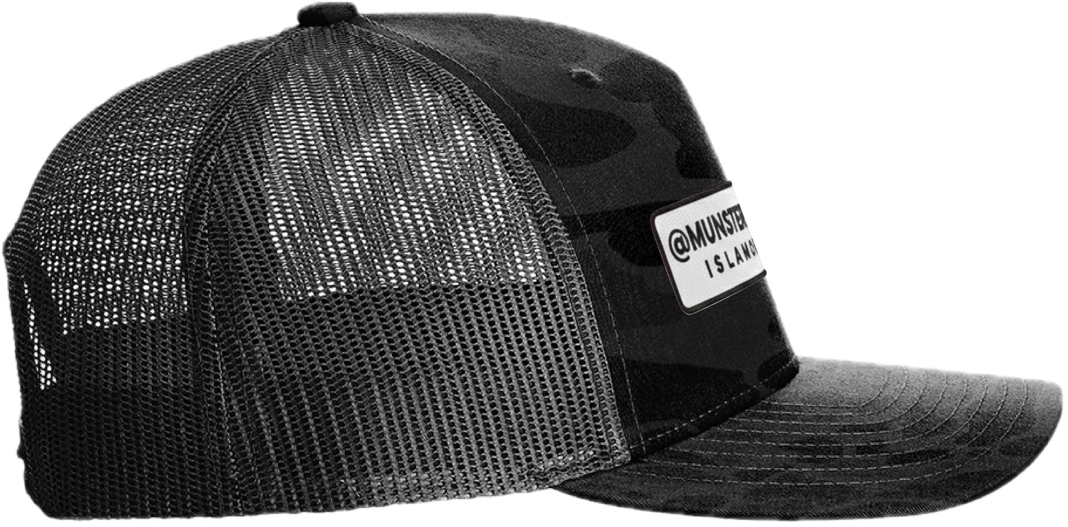 Black Camo Hat