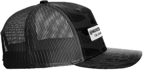 Black Camo Hat
