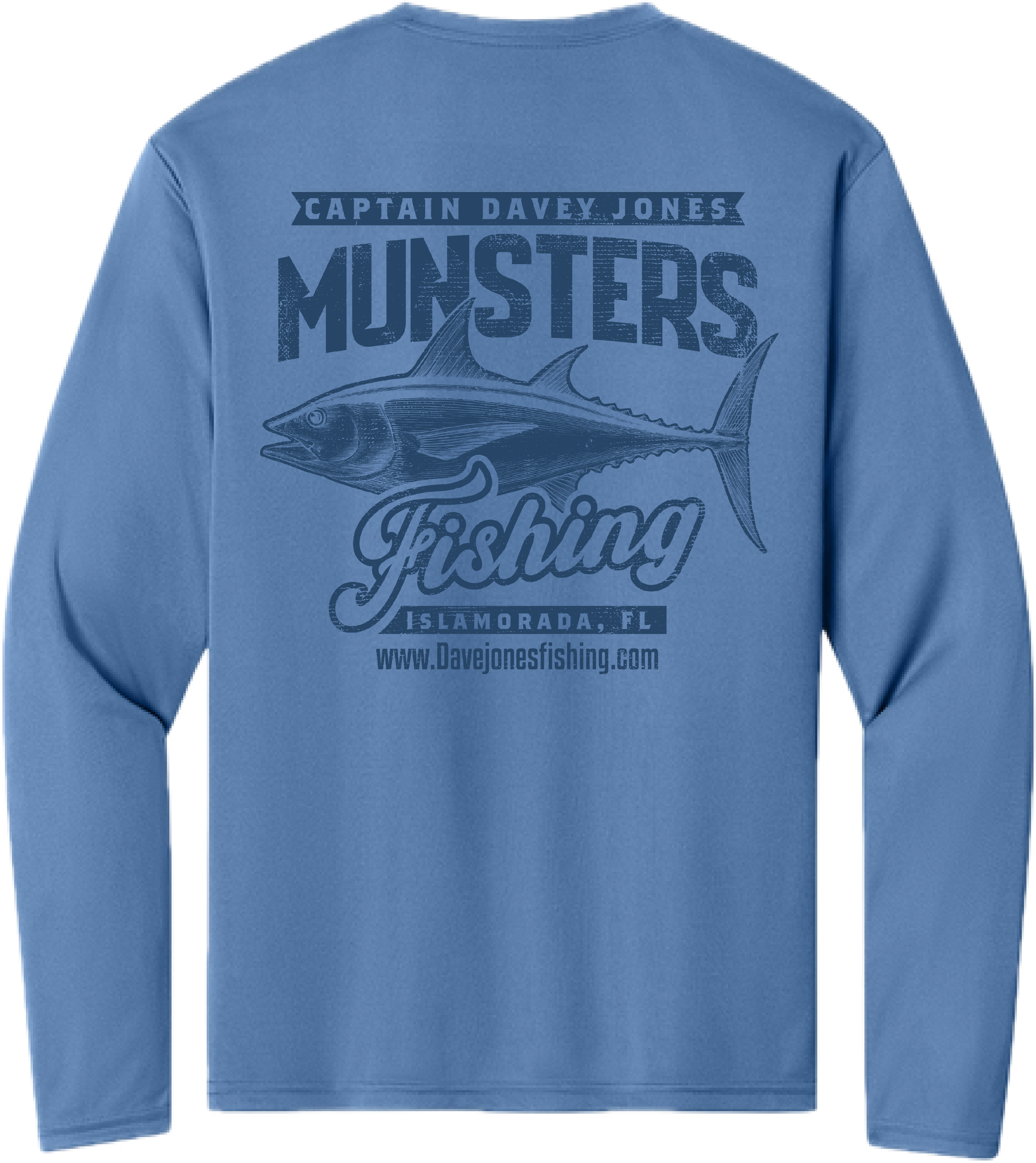 light blue long shirt