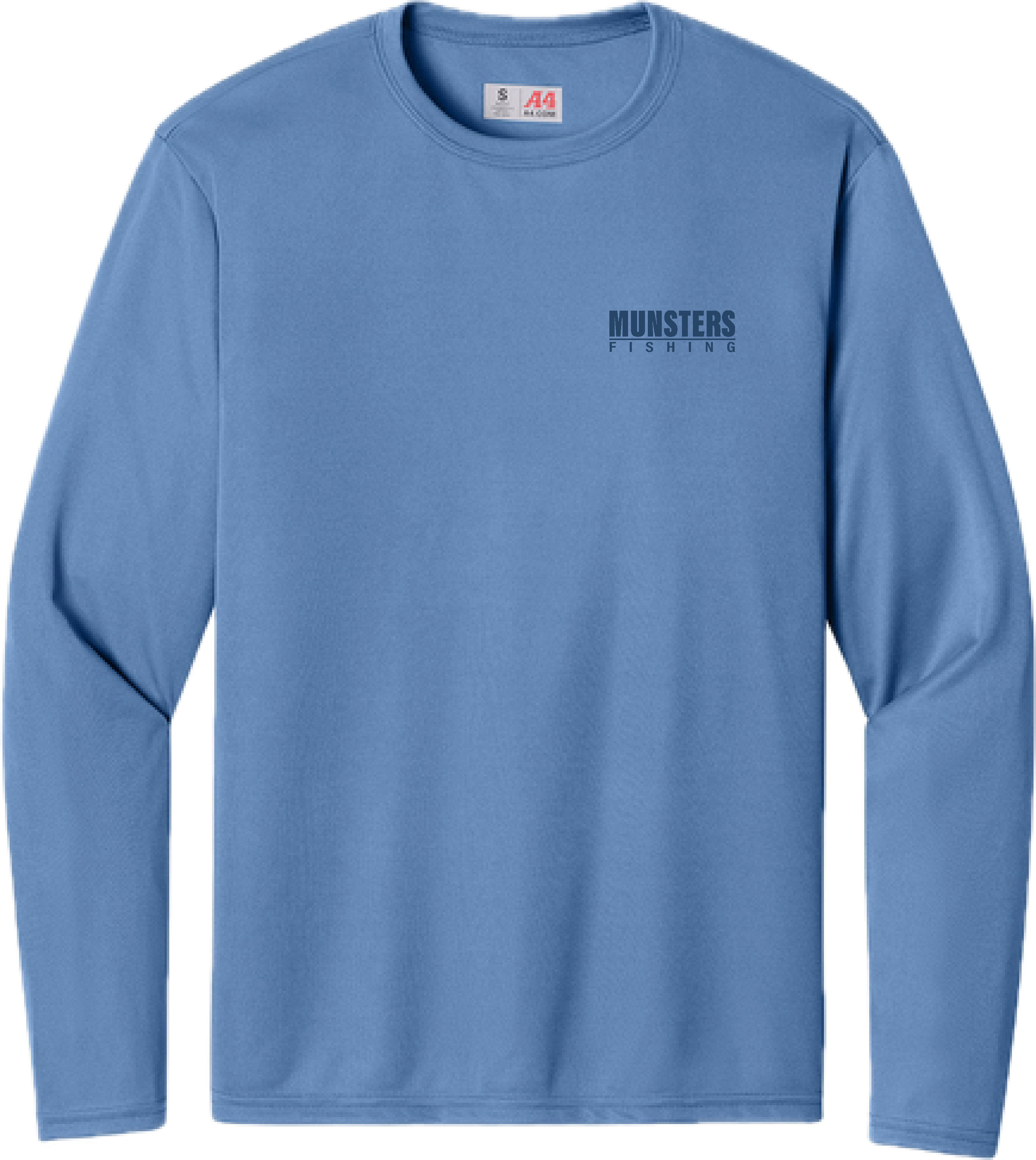light blue long shirt